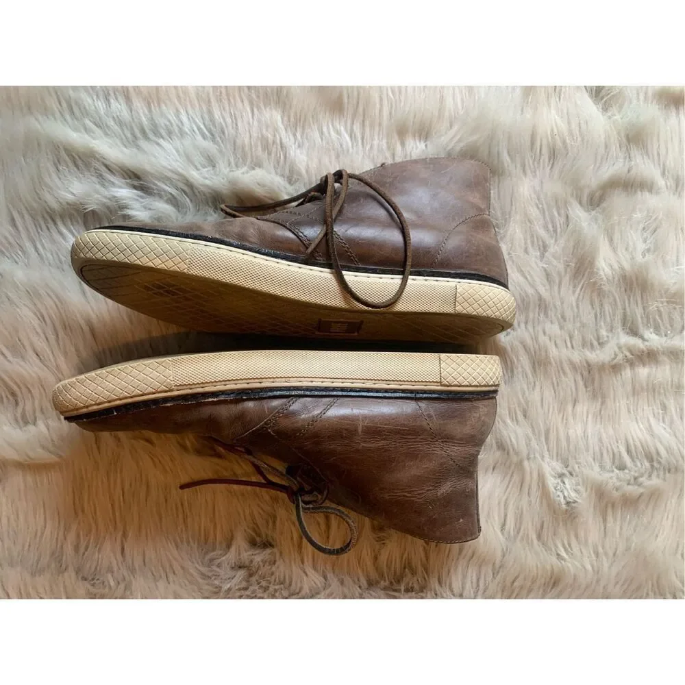 Frye Men’s Gates Chukka Shearling Boots Chocolate Size 8.5